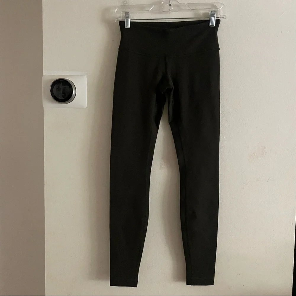 Lululemon Leggings olive green size 4